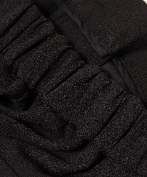 OUTLET（アウトレット）の「【CIAOPANIC TYPY】ジョーゼットタックガウチョパンツ（その他パンツ・レディース・ブラック/カーキ・MEDIUM/SMALL）」の6枚目の写真
