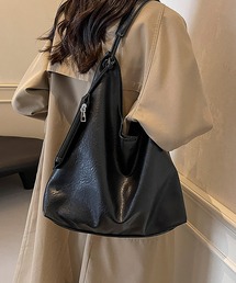 マルチポーチ付　大容量トートバッグ/ショルダーバッグ