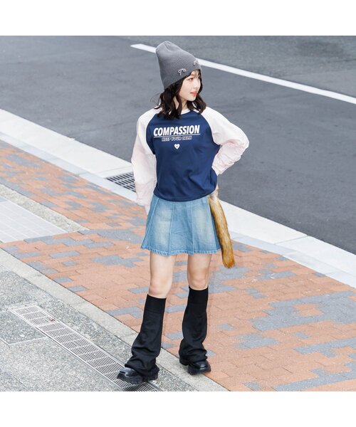 algy（アルジー）の「厚底スニーカー（スニーカー・キッズ・ブラック/オフホワイト・23/24/22.5/23.5）」の14枚目の写真