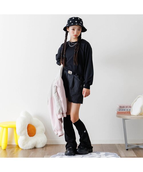 algy（アルジー）の「厚底スニーカー（スニーカー・キッズ・ブラック/オフホワイト・23/24/22.5/23.5）」の15枚目の写真