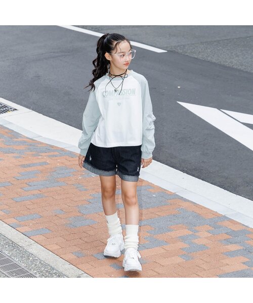 algy（アルジー）の「厚底スニーカー（スニーカー・キッズ・ブラック/オフホワイト・23/24/22.5/23.5）」の21枚目の写真