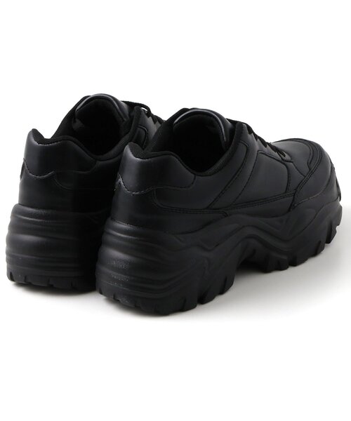 algy（アルジー）の「厚底スニーカー（スニーカー・キッズ・ブラック/オフホワイト・23/24/22.5/23.5）」の4枚目の写真