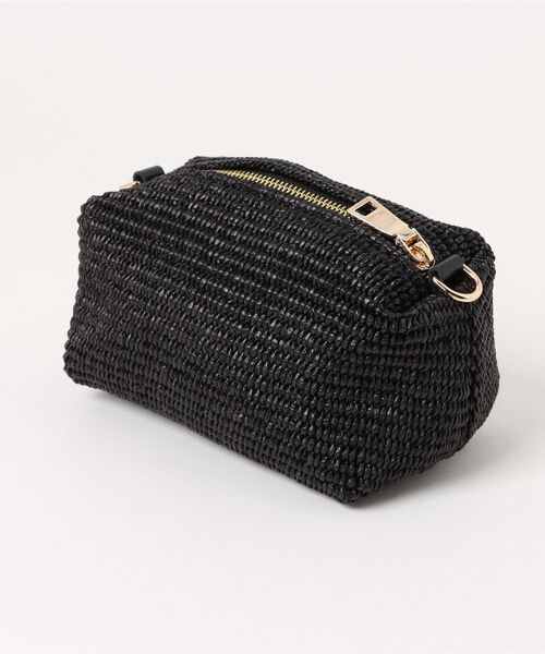 ANITA BILARDI（アニタビラルディ）の「【ANITA BILARDI】カットワークレザーミディアムサイズバッグ(Q56422)（ハンドバッグ・レディース・ベージュ/ブラック・ALL）」の8枚目の写真