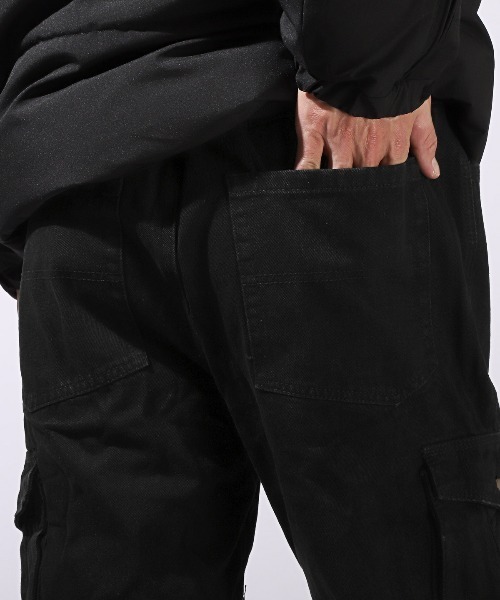LUXSTYLE(ラグスタイル)の「ビッグサイズデニムカーゴパンツ BIG 大きいサイズ 2L 3L 4L 5L(デニムパンツ・メンズ・ブラック/ネイビー/サックスブルー・2L/3L/4L/5L)」の6枚目の写真