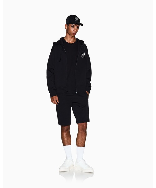 ARMANI EXCHANGE（アルマーニエクスチェンジ）の「【A|X アルマーニ エクスチェンジ】ICON ポケットデザイン半袖クルーネックTシャツ/REGULAR+（Tシャツ/カットソー・メンズ・ブラック/ホワイト・X-SMALL/X-LARGE/SMALL/MEDIUM/LARGE/XX-LARGE）」の12枚目の写真