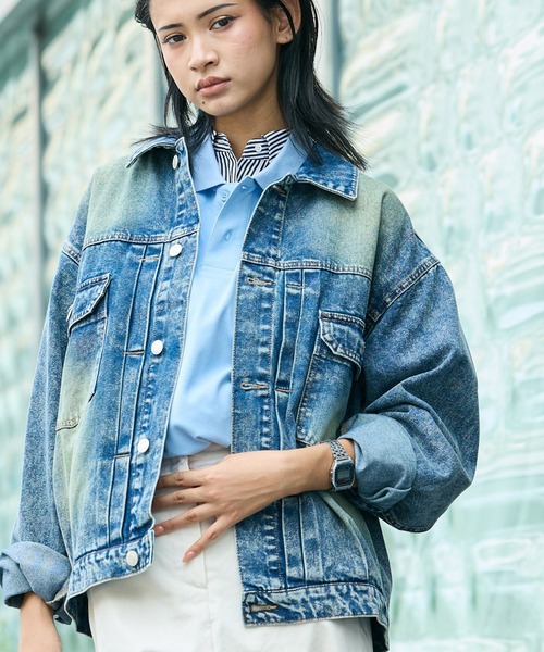 ☆Jungle Storm ジャングルストーム デニム ツナギ Lサイズ☆