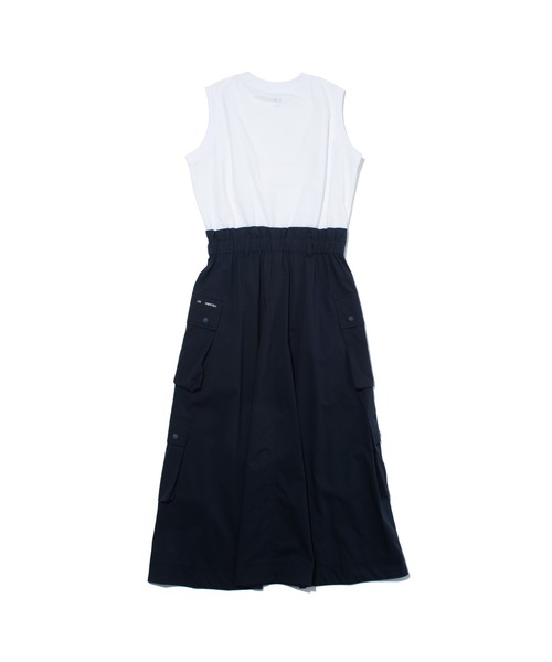 F/CE. （エフシーイー）の「F/CE. FUNCTIONAL SWITCHING DRESS / エフシーイー ファンクショナル スイッチング ドレス（つなぎ/オールインワン・レディース・ネイビー/ベージュ/ブラック・FREE）」の5枚目の写真