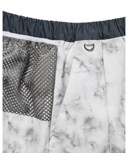 uniform experiment(ユニフォームエクスペリメント)の「MARBLE TECH SHORTS(その他パンツ・メンズ・ホワイト/ブラック・1/2/3/4)」の9枚目の写真