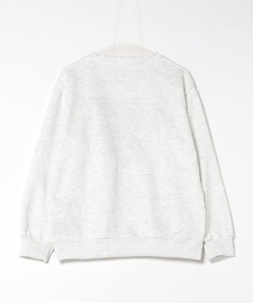 frunco(フランコ)の「【各サイト限定価格】落書き刺繍トレーナー(スウェット・レディース・グレー・MEDIUM)」の2枚目の写真