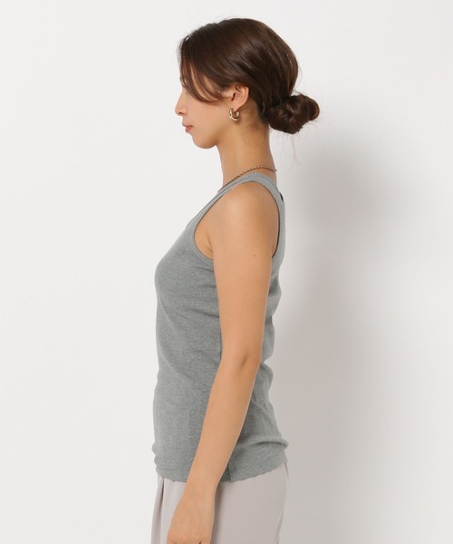 HEREIAM（ヘレイアム）の「【HEREIAM】シアーレイヤードプルオーバー（Tシャツ/カットソー・レディース・ホワイト/ブラック・FREE）」の10枚目の写真