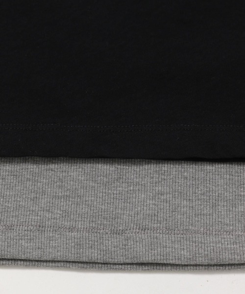 HEREIAM（ヘレイアム）の「【HEREIAM】シアーレイヤードプルオーバー（Tシャツ/カットソー・レディース・ホワイト/ブラック・FREE）」の13枚目の写真