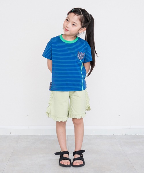RAGMART(ラグマート)の「カットソーフリルパンツ(その他パンツ・キッズ・ベージュ/カーキ/グレー・90cm/95cm/80cm)」の12枚目の写真