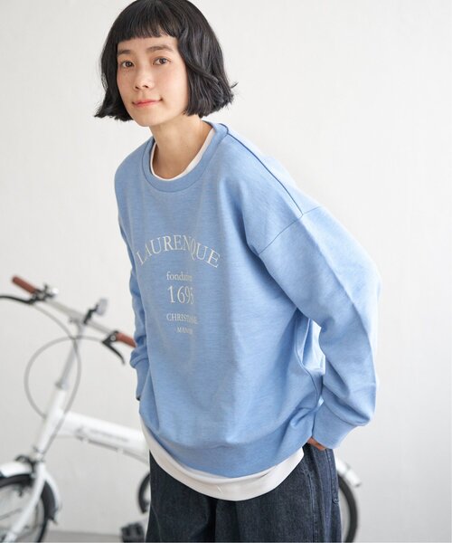 LBC（エルビーシー）の「ピグメントライクロゴスウェット（スウェット・レディース・ピンク/ブルー/ライトグレー・M）」の13枚目の写真