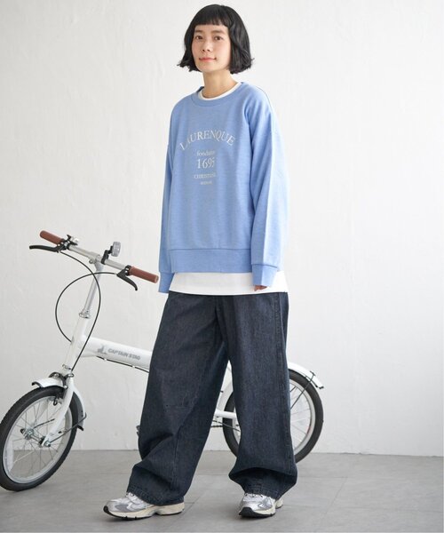 LBC（エルビーシー）の「ピグメントライクロゴスウェット（スウェット・レディース・ピンク/ブルー/ライトグレー・M）」の14枚目の写真