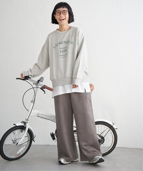 LBC（エルビーシー）の「ピグメントライクロゴスウェット（スウェット・レディース・ピンク/ブルー/ライトグレー・M）」の22枚目の写真