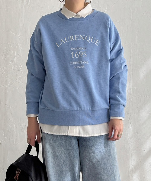 LBC（エルビーシー）の「ピグメントライクロゴスウェット（スウェット・レディース・ピンク/ブルー/ライトグレー・M）」の13枚目の写真