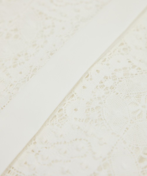 ROPE'（ロペ）の「コットンレースシャツワンピース（シャツワンピース・レディース・オフホワイト・FREE）」の18枚目の写真