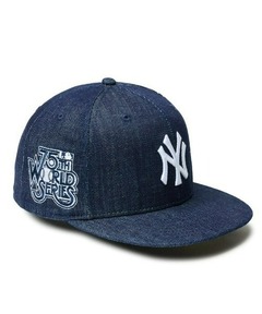 ニューエラキャップ 59FIFTYサイドパッチ MLB デニム（キャップ）｜NEW