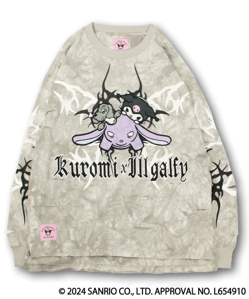 ililil×ココロヤミ×GALFY ロンT イルイルイル】ililil×ココロヤミ×GALFY コラボ 病みロンT 長袖