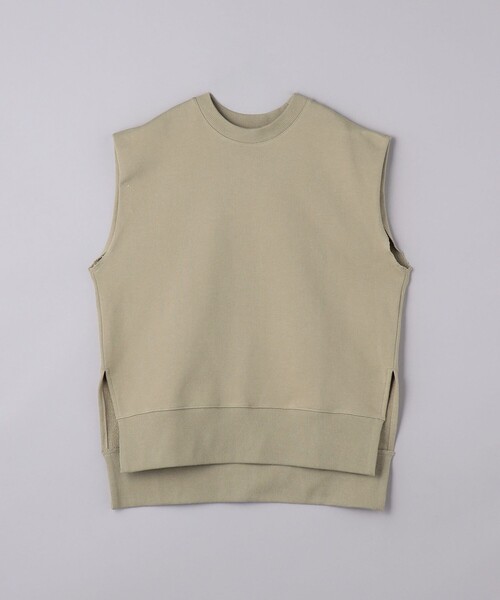 TO UNITED ARROWS（トゥーユナイテッドアローズ）の「＜TO UNITED ARROWS＞HATAKE ウラケ ノースリーブ カットソー（Tシャツ/カットソー・レディース・ベージュ・FREE）」の8枚目の写真