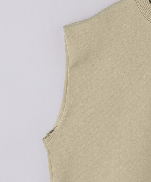 TO UNITED ARROWS（トゥーユナイテッドアローズ）の「＜TO UNITED ARROWS＞HATAKE ウラケ ノースリーブ カットソー（Tシャツ/カットソー・レディース・ベージュ・FREE）」の11枚目の写真