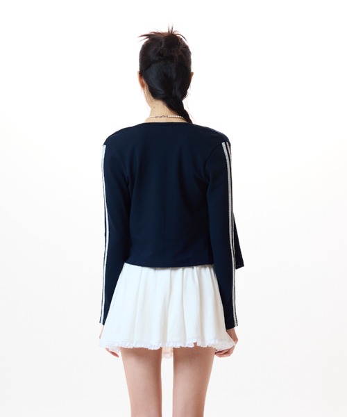 セール】LVTR FRILL CARDIGAN SLEEVELESS SET（カーディガン