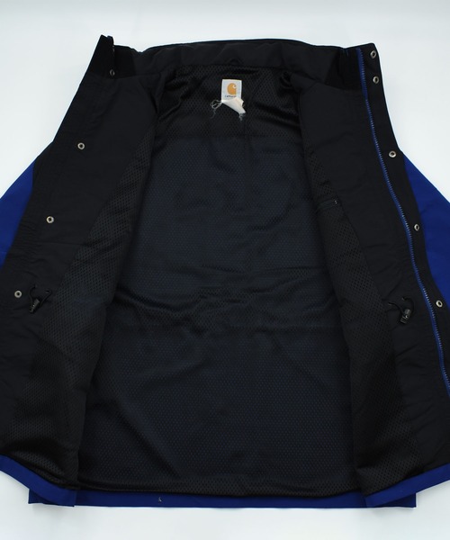Carhartt(カーハート)の「【ヴィンテージ古着】Carhartt ナイロンジャケット(ナイロンジャケット・メンズ・ブルー・LARGE)」の9枚目の写真