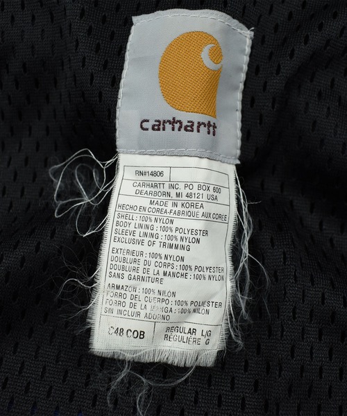 Carhartt(カーハート)の「【ヴィンテージ古着】Carhartt ナイロンジャケット(ナイロンジャケット・メンズ・ブルー・LARGE)」の10枚目の写真