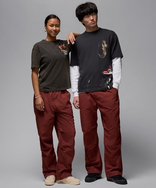 JORDAN BRAND(ジョーダンブランド)の「JORDAN BRAND ESS STMT WOVEN PANT FV7306(その他パンツ・メンズ・ブラウン/ブラック・M/L/XL)」の19枚目の写真