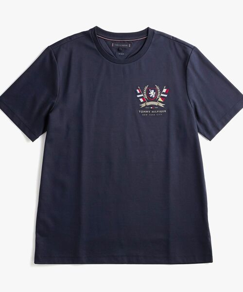 TOMMY HILFIGER（トミーヒルフィガー）の「ヒルフィガークレストインターロックT（Tシャツ/カットソー・メンズ・グリーン/レッド/ネイビー/ホワイト・SMALL/MEDIUM/LARGE/X-LARGE）」の10枚目の写真