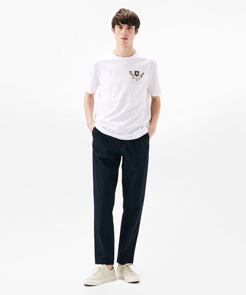 TOMMY HILFIGER（トミーヒルフィガー）の「ヒルフィガークレストインターロックT（Tシャツ/カットソー・メンズ・グリーン/レッド/ネイビー/ホワイト・SMALL/MEDIUM/LARGE/X-LARGE）」の5枚目の写真