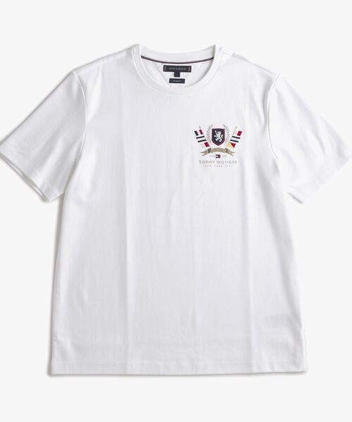 TOMMY HILFIGER（トミーヒルフィガー）の「ヒルフィガークレストインターロックT（Tシャツ/カットソー・メンズ・グリーン/レッド/ネイビー/ホワイト・SMALL/MEDIUM/LARGE/X-LARGE）」の20枚目の写真