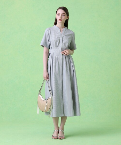ANAYI(アナイ)の「◇ハーフムーンコンビハンドバッグ(ショルダーバッグ・レディース・ダークブラウン/ホワイト系その他・FREE)」の7枚目の写真