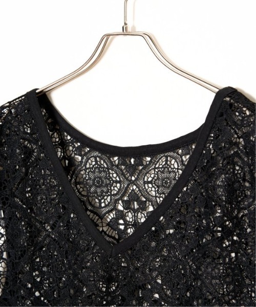 LBC（エルビーシー）の「レース2WAYベスト（ベスト・レディース・ブラック/ホワイト・M）」の18枚目の写真