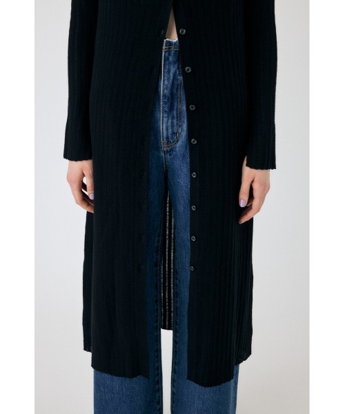 MOUSSY SHEER VELOUR カーディガン マウジー MOUSSY | SHEER VELOUR カーディガン (Tシャツ・カットソー(長袖