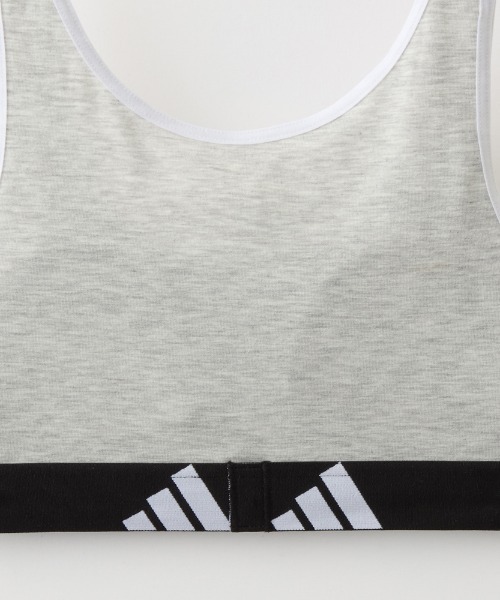 adidas（アディダス）の「adidas/アディダス スポーツブラ 吸汗速乾（スポーツブラ・レディース・ブラック/杢グレー/ベージュ系その他/パープル系その他・LARGE/SMALL/MEDIUM）」の12枚目の写真