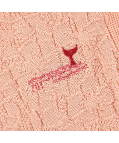 ZOY（ゾーイ）の「WOMENS アロハリンクス ニットベスト（ベスト・レディース・シャーベット/ブルー系・SMALL/MEDIUM/LARGE）」の3枚目の写真