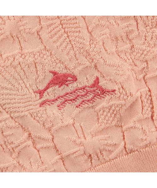 ZOY（ゾーイ）の「WOMENS アロハリンクス ニットベスト（ベスト・レディース・シャーベット/ブルー系・SMALL/MEDIUM/LARGE）」の4枚目の写真