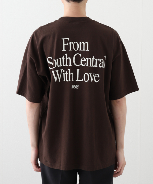 WISM(ウィズム)の「【BRICKS & WOOD/ブリックスアンドウッド】 From South Central w/Love Te FSCWL(Tシャツ/カットソー・メンズ・ブラウン・X-LARGE/LARGE/MEDIUM)」の6枚目の写真