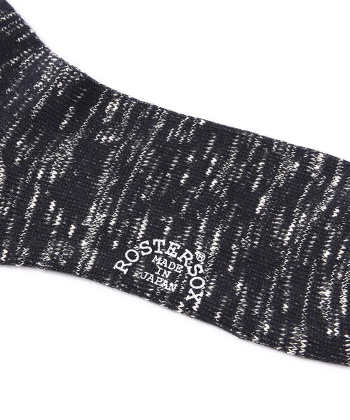ROSTER SOX（ロスターソックス）の「ROSTER SOX/ロスターソックス　B TIGER SOCKS メンズ レディース（ソックス/靴下・メンズ・ブラック/パープル・1/2）」の9枚目の写真