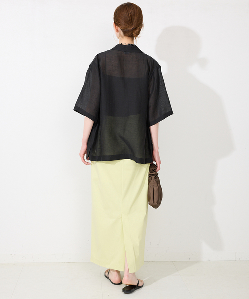 SLOBE IENA シアーハーフスリーブジャケット SLOBE IENA｜シアーハーフスリーブジャケット | Rakuten Fashion