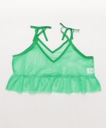 Ocean&Ground | メッシュフリルキャミソール(キャミソール)