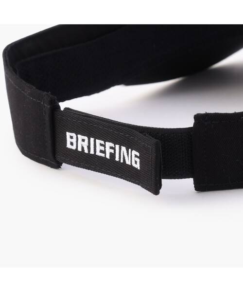BRIEFING（ブリーフィング）の「【BRIEFING GOLF／ブリーフィングゴルフ】MEN’S BASIC VISOR（キャップ・メンズ・オリーブ/ブラック/ホワイト/ネイビー/ベージュ・FREE）」の9枚目の写真