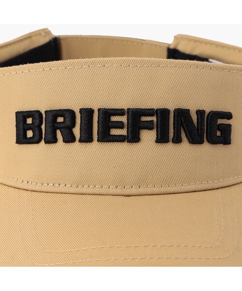 BRIEFING（ブリーフィング）の「【BRIEFING GOLF／ブリーフィングゴルフ】MEN’S BASIC VISOR（キャップ・メンズ・オリーブ/ブラック/ホワイト/ネイビー/ベージュ・FREE）」の10枚目の写真