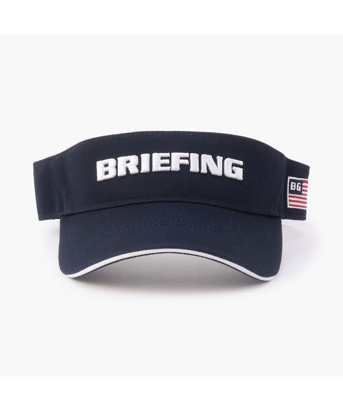 BRIEFING（ブリーフィング）の「【BRIEFING GOLF／ブリーフィングゴルフ】MEN’S BASIC VISOR（キャップ・メンズ・オリーブ/ブラック/ホワイト/ネイビー/ベージュ・FREE）」の12枚目の写真