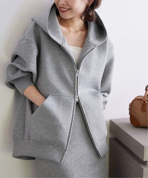 美品　スローブイエナ　ボリュームジップアップフーディー 追加6》ボリュームジップアップフーディー（パーカー）｜SLOBE