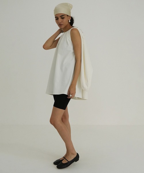 2WAY GATHER RASH GUARD BLOUSE｜TOPS(トップス)｜CLANE