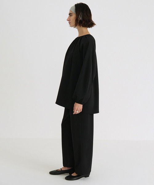 水着・ラッシュガード CLANE 2WAY GATHER RASH GUARD BLOUSE セール】2WAY GATHER RASH GUARD BLOUSE（ラッシュガード