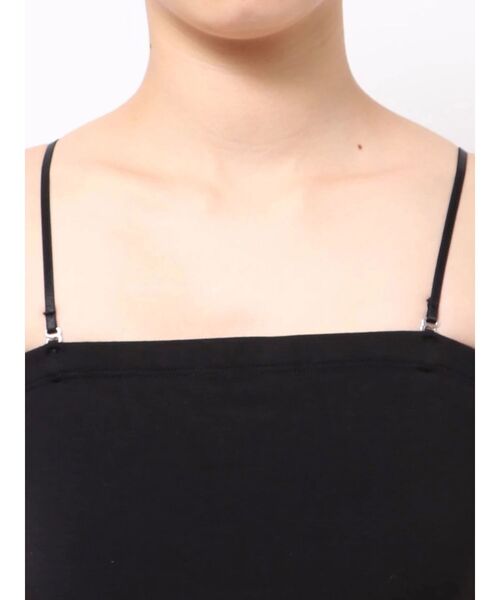 dazzlin（ダズリン）の「カップ付インナーキャミソール（Tシャツ/カットソー・レディース・オフホワイト/ブラック・FREE）」の19枚目の写真