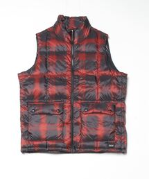 fridge | 【TAION】タイオン ミリタリー クルーネックWポケット ダウンベスト-ソフトシェル TAION-002VZMT（◯）(ベスト)